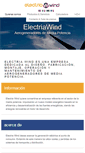 Mobile Screenshot of electriawind.com
